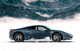 Принт на ворота Lamborghini Huracan