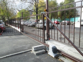 Откатные ворота в Протвино