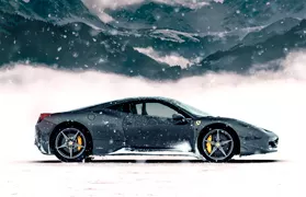 Принт на ворота Lamborghini Huracan